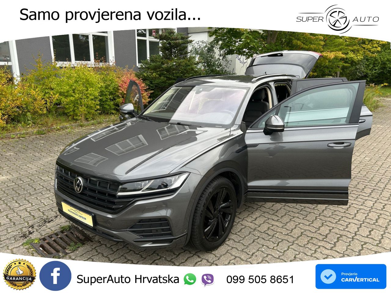 Volkswagen Touareg 3.0 V6 TDI (231 KS) 4MOTION Tiptronic ZRAČNI+ACC+4xGR SJED+KAM