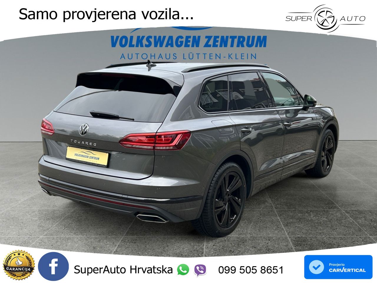 Volkswagen Touareg 3.0 V6 TDI (231 KS) 4MOTION Tiptronic ZRAČNI+ACC+4xGR SJED+KAM