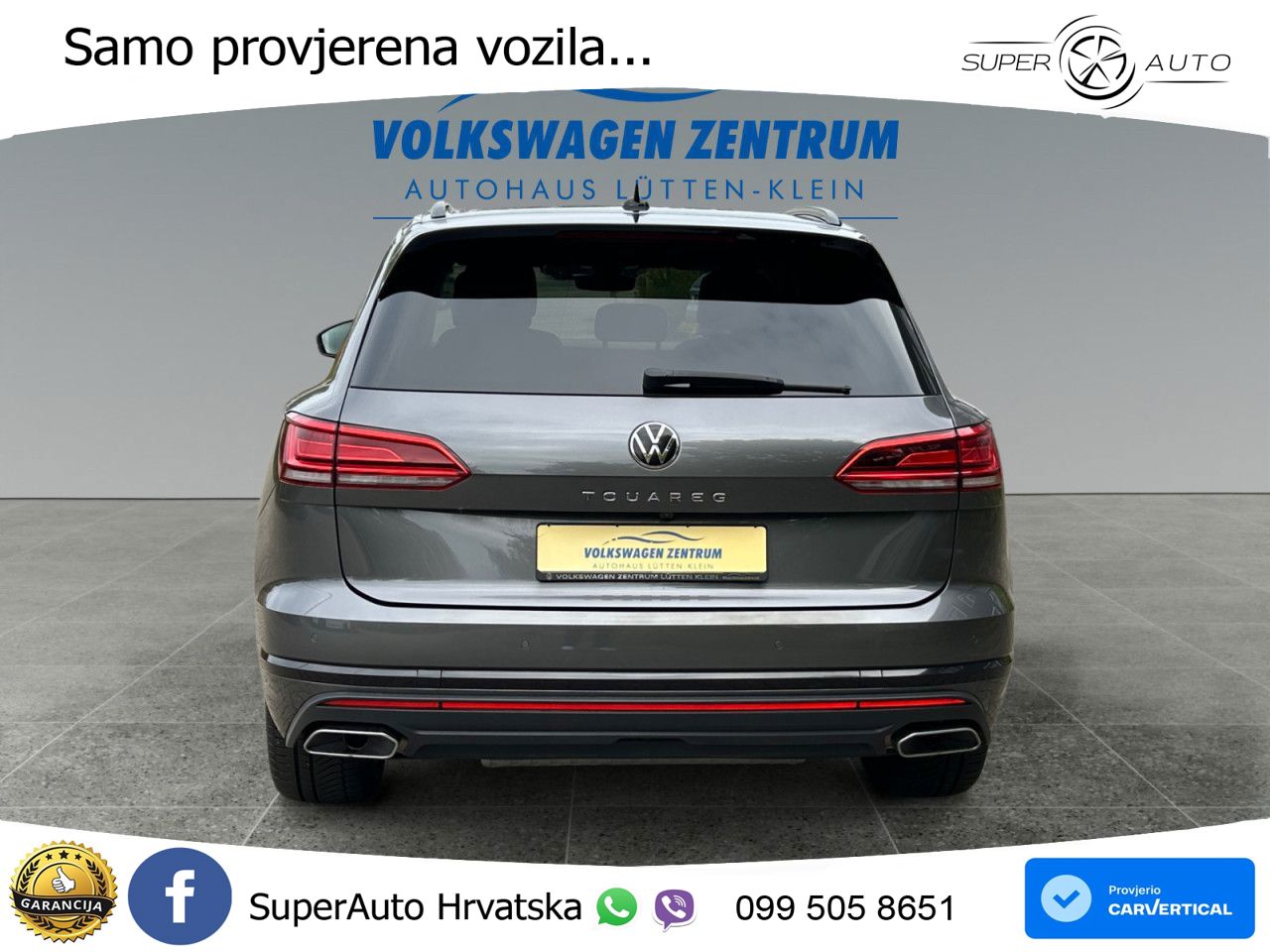 Volkswagen Touareg 3.0 V6 TDI (231 KS) 4MOTION Tiptronic ZRAČNI+ACC+4xGR SJED+KAM