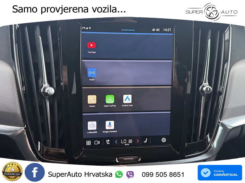 Volvo V90 Recharge T6 AWD Geartronic LED+GR SJED+ACC