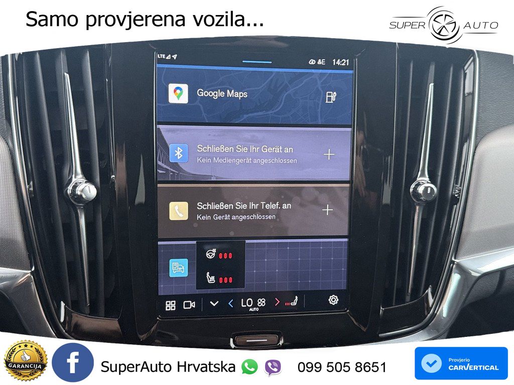 Volvo V90 Recharge T6 AWD Geartronic LED+GR SJED+ACC