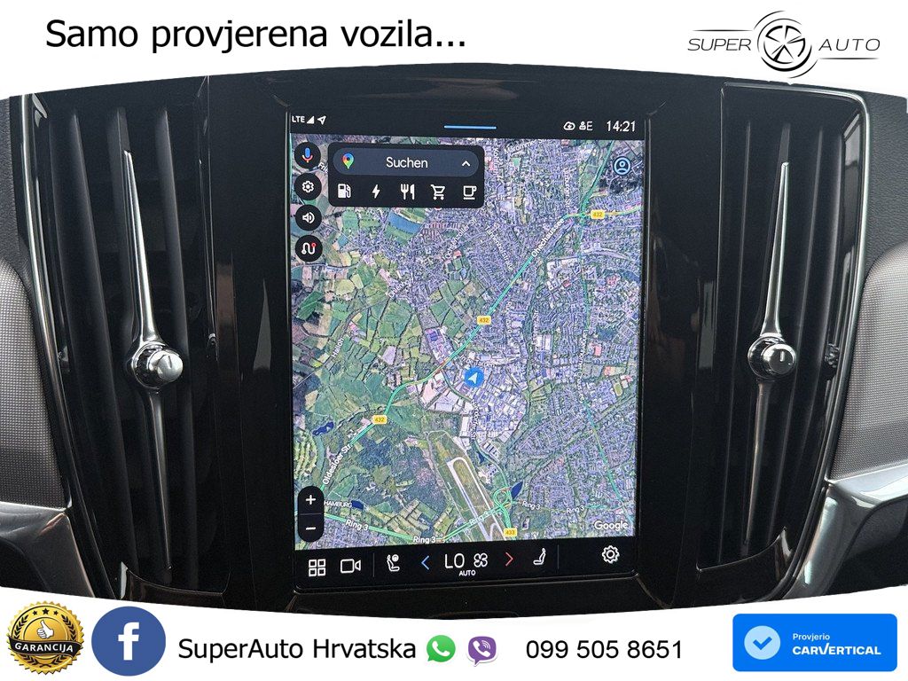 Volvo V90 Recharge T6 AWD Geartronic LED+GR SJED+ACC