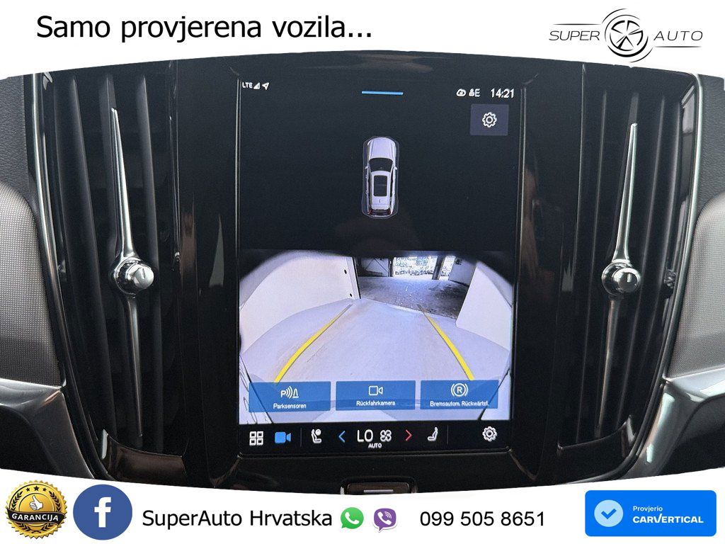 Volvo V90 Recharge T6 AWD Geartronic LED+GR SJED+ACC