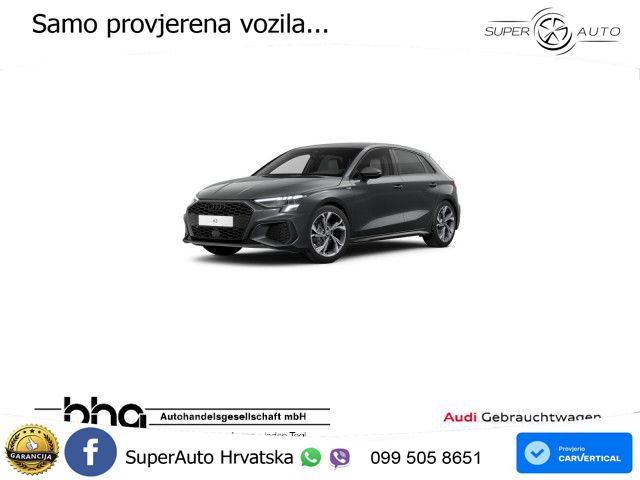 Audi A3 35 TFSI (150 KS) S tronic S line LED+GR SJED+ACC