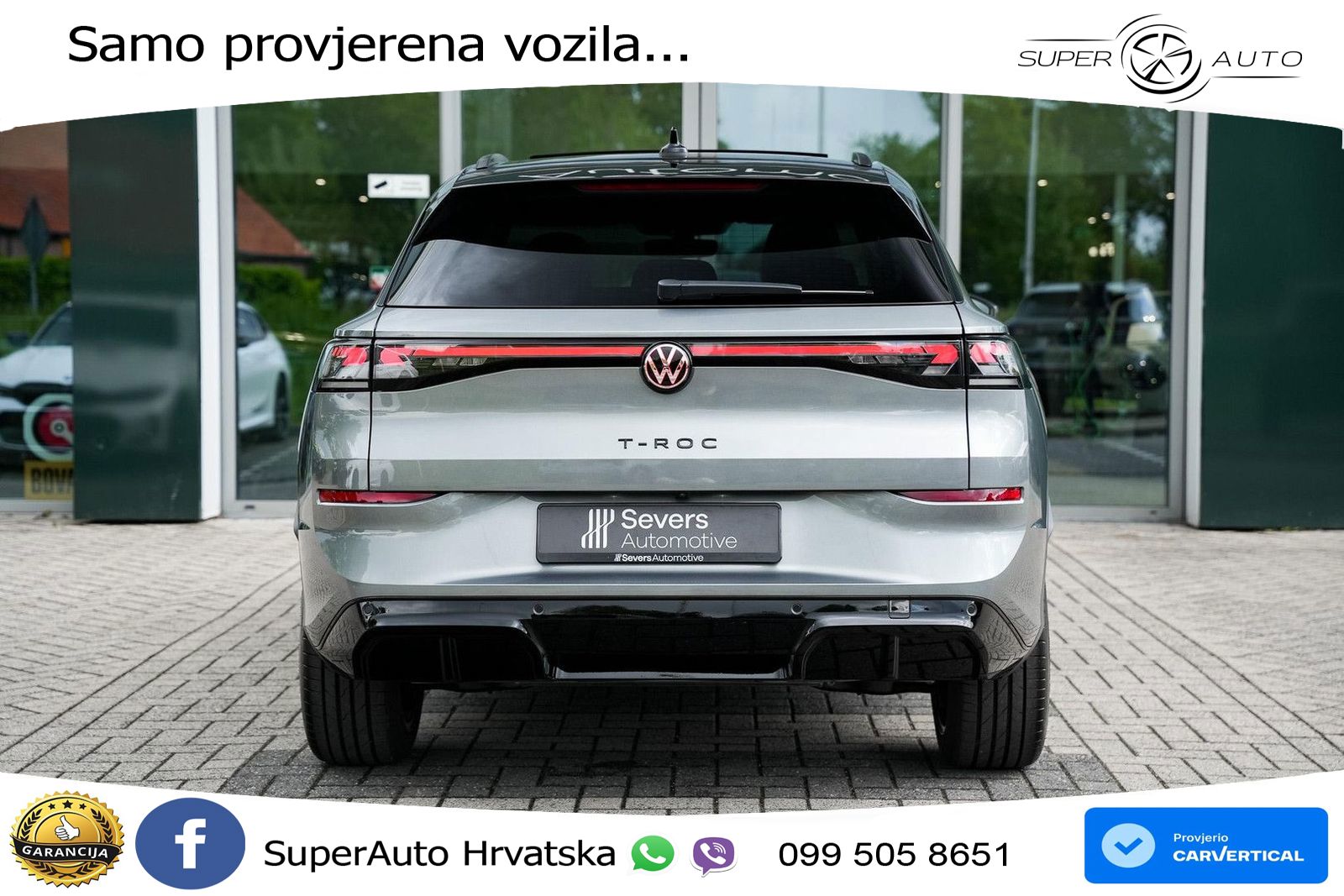 Volkswagen T-Roc 1.5 eTSI (150 KS)  DSG R-Line LED+GR SJED+ACC