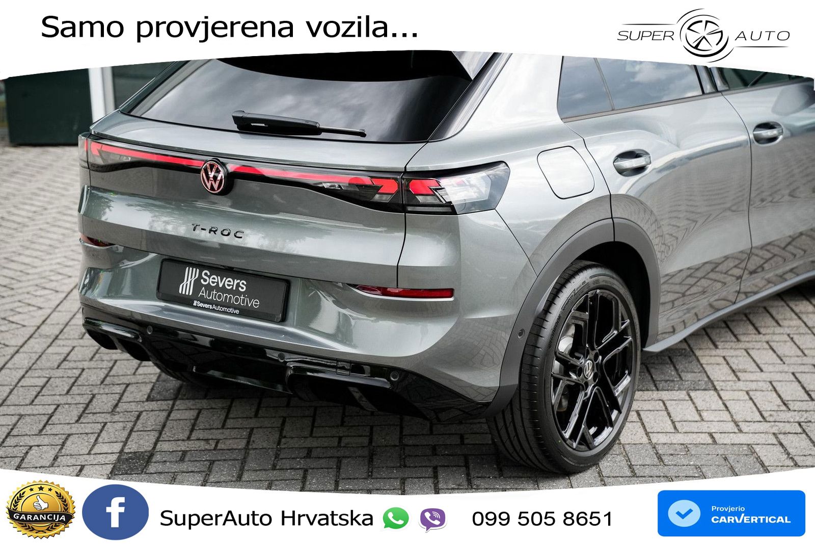 Volkswagen T-Roc 1.5 eTSI (150 KS)  DSG R-Line LED+GR SJED+ACC