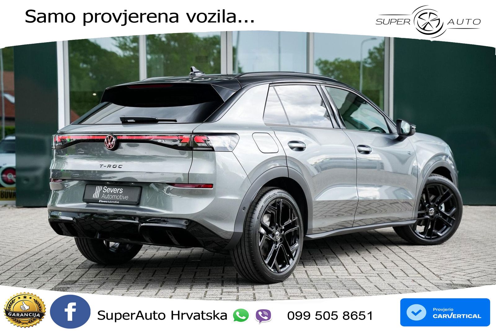 Volkswagen T-Roc 1.5 eTSI (150 KS)  DSG R-Line LED+GR SJED+ACC