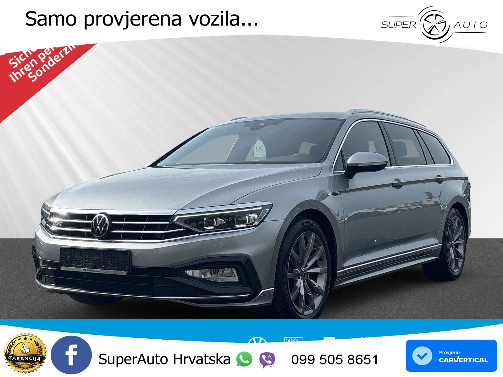 Volkswagen Passat Variant 1.5 TSI (150 KS) DSG ACT Elegance MATRIX+GR SJED+KAM