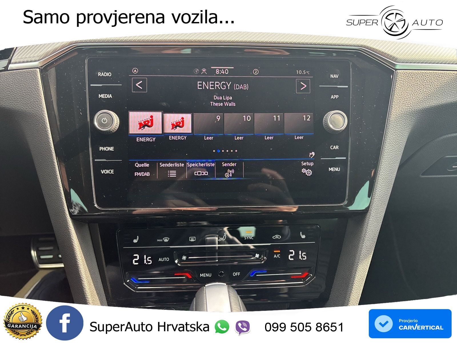 Volkswagen Passat Variant 1.5 TSI (150 KS) DSG ACT Elegance MATRIX+GR SJED+KAM