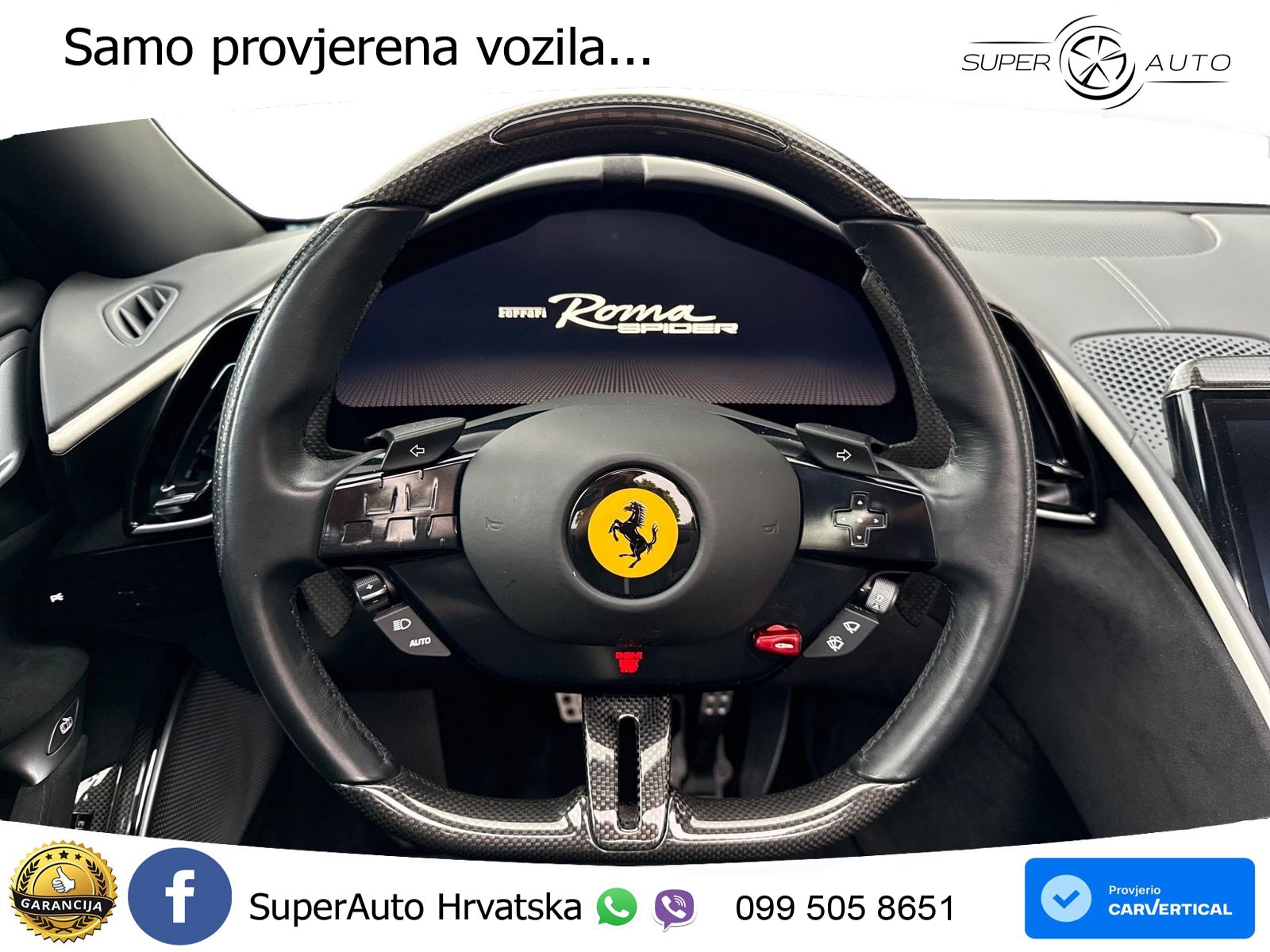 Ferrari Roma Spider 3.9 V8 (620 KS) F1 DCT LED+GR SJED+ACC