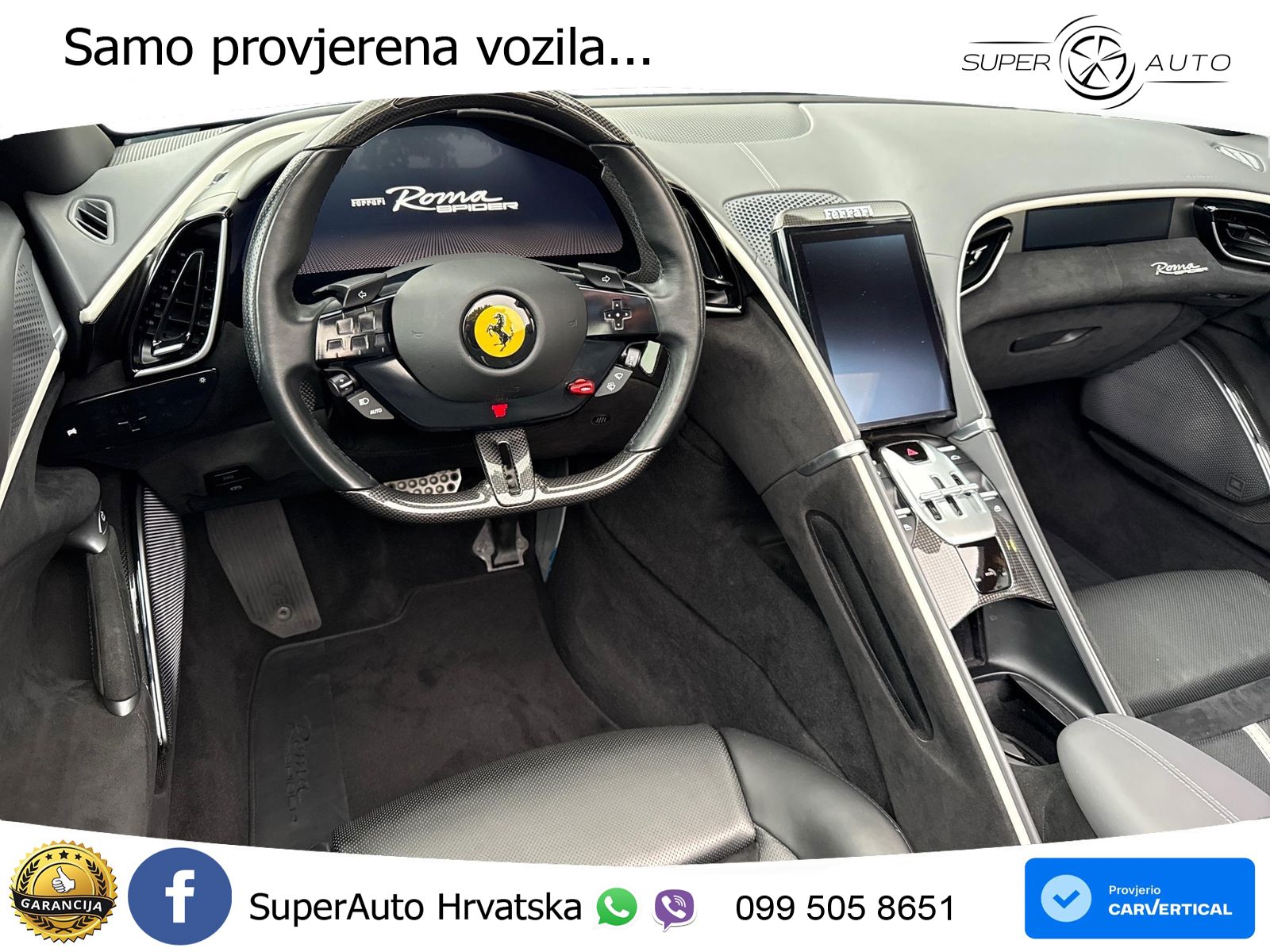 Ferrari Roma Spider 3.9 V8 (620 KS) F1 DCT LED+GR SJED+ACC