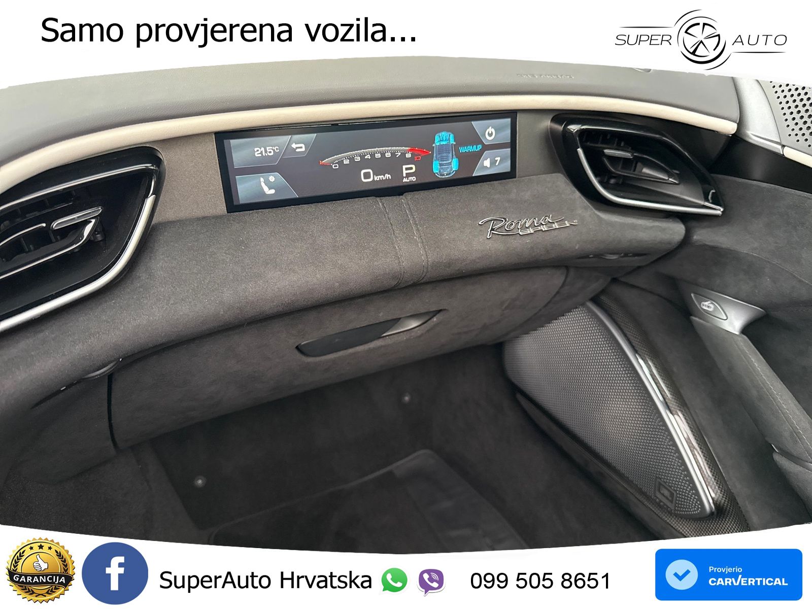 Ferrari Roma Spider 3.9 V8 (620 KS) F1 DCT LED+GR SJED+ACC