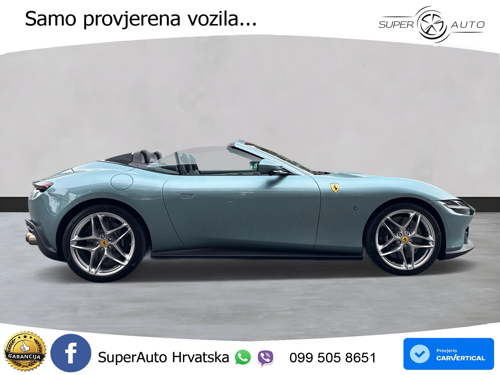 Ferrari Roma Spider 3.9 V8 (620 KS) F1 DCT LED+GR SJED+ACC