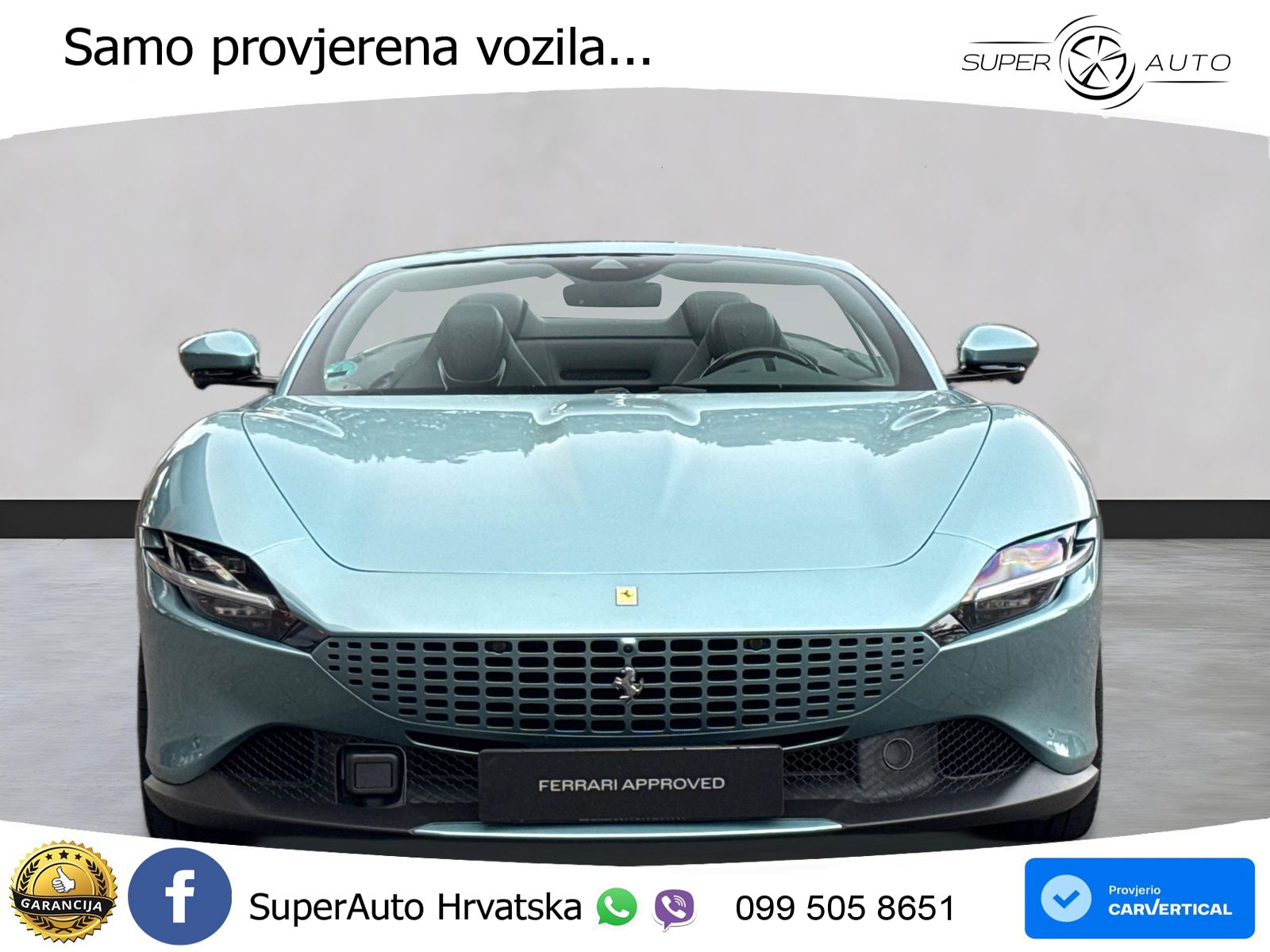 Ferrari Roma Spider 3.9 V8 (620 KS) F1 DCT LED+GR SJED+ACC