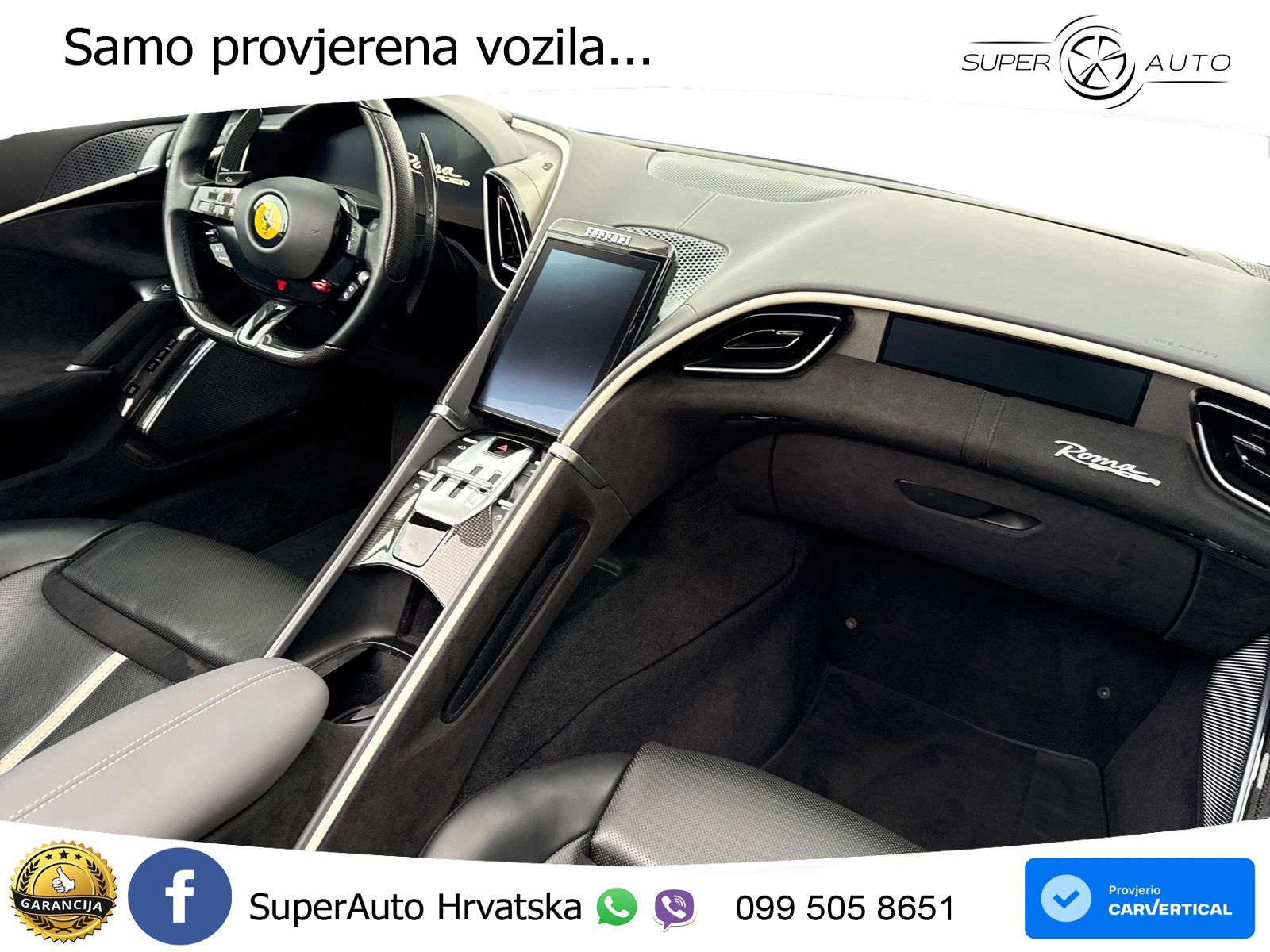 Ferrari Roma Spider 3.9 V8 (620 KS) F1 DCT LED+GR SJED+ACC