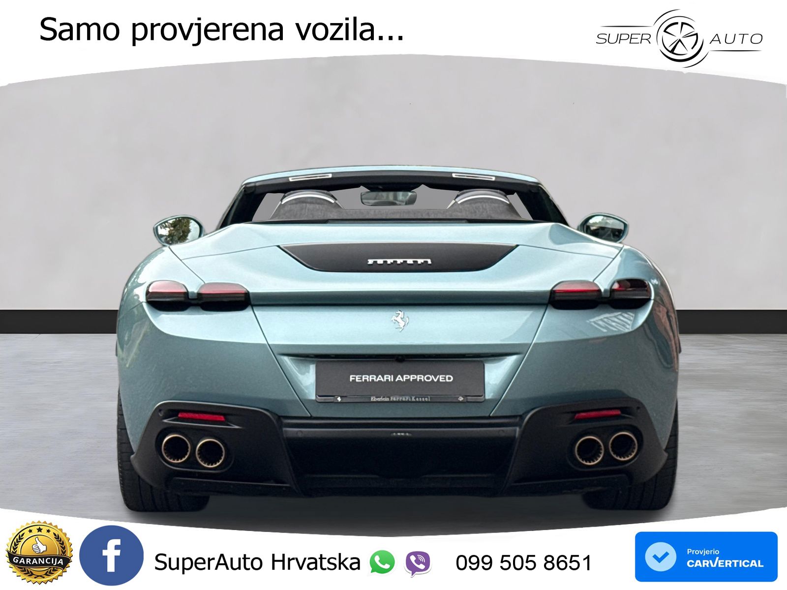 Ferrari Roma Spider 3.9 V8 (620 KS) F1 DCT LED+GR SJED+ACC