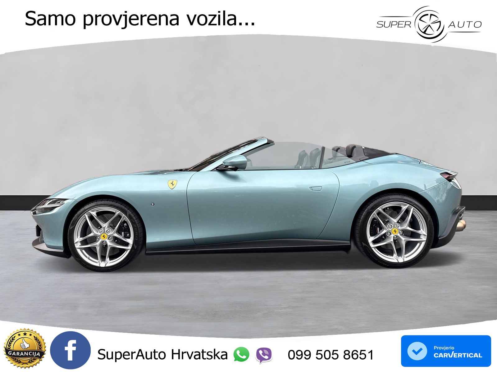 Ferrari Roma Spider 3.9 V8 (620 KS) F1 DCT LED+GR SJED+ACC