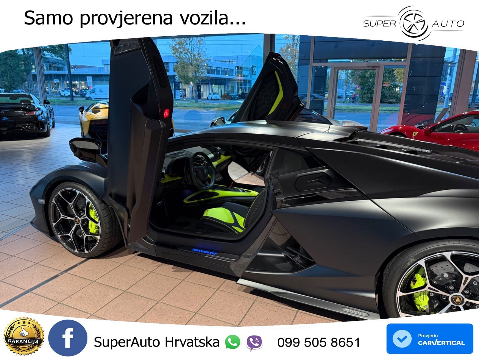 Lamborghini Revuelto 6.5 V12 (1015 KS) 4WD DCT LED+GR SJED+ACC