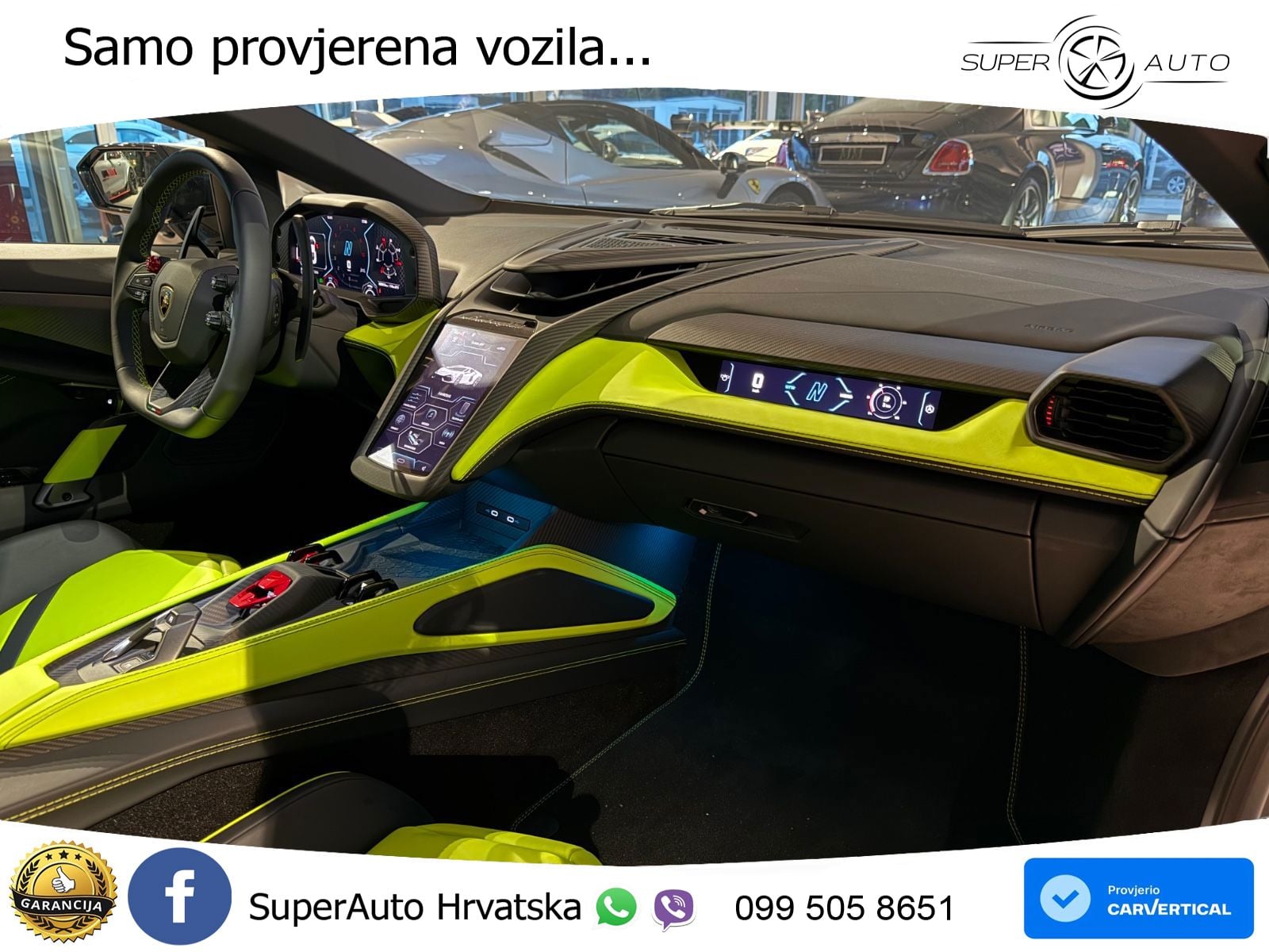 Lamborghini Revuelto 6.5 V12 (1015 KS) 4WD DCT LED+GR SJED+ACC