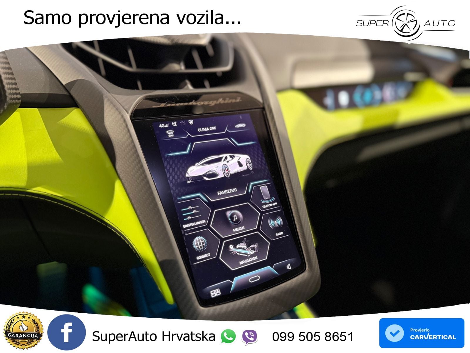 Lamborghini Revuelto 6.5 V12 (1015 KS) 4WD DCT LED+GR SJED+ACC