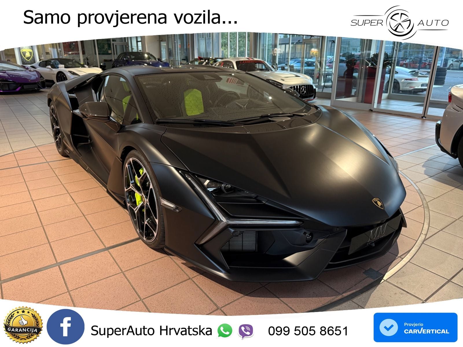 Lamborghini Revuelto 6.5 V12 (1015 KS) 4WD DCT LED+GR SJED+ACC
