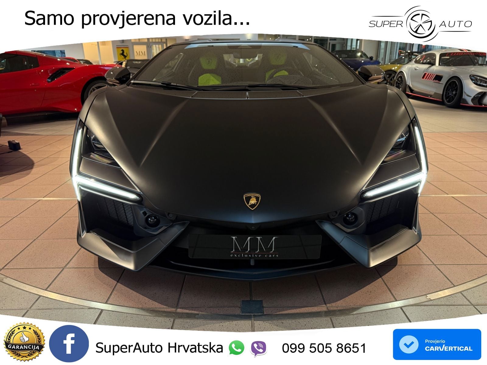 Lamborghini Revuelto 6.5 V12 (1015 KS) 4WD DCT LED+GR SJED+ACC