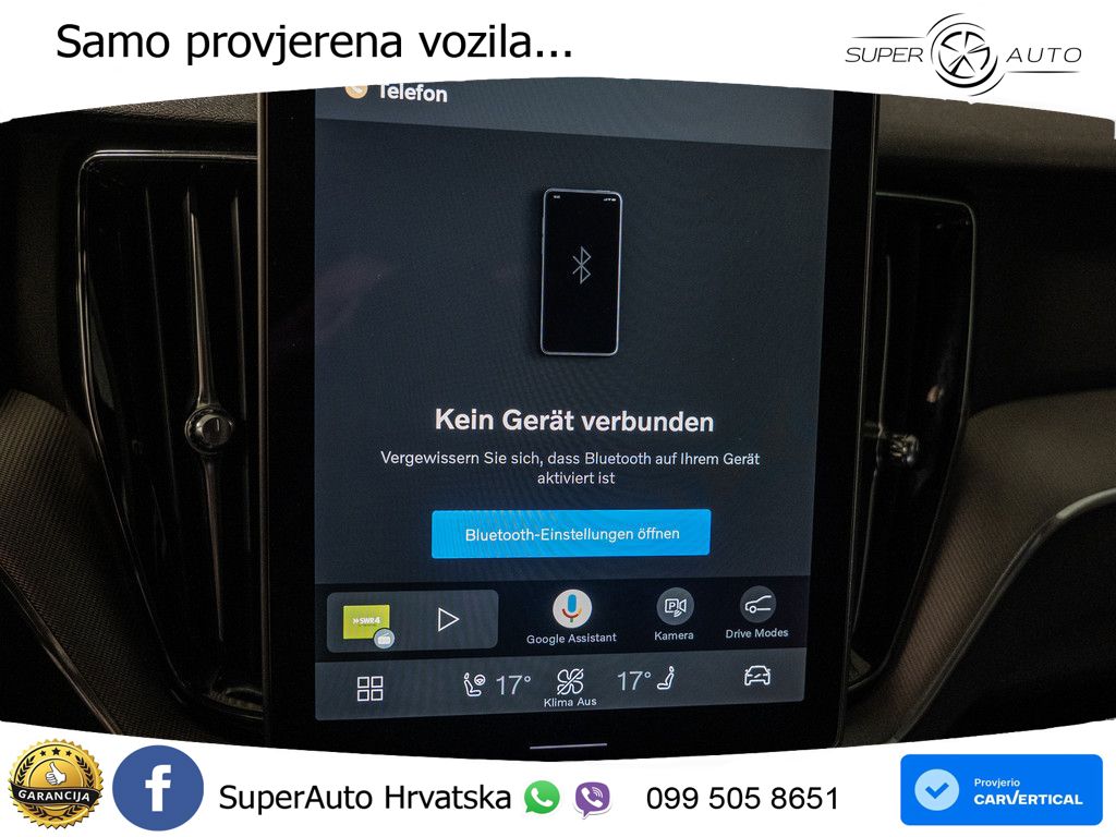 Volvo XC60 T6 AWD Geartronic ACC+HEAD+4xGR SJED+360+PANO