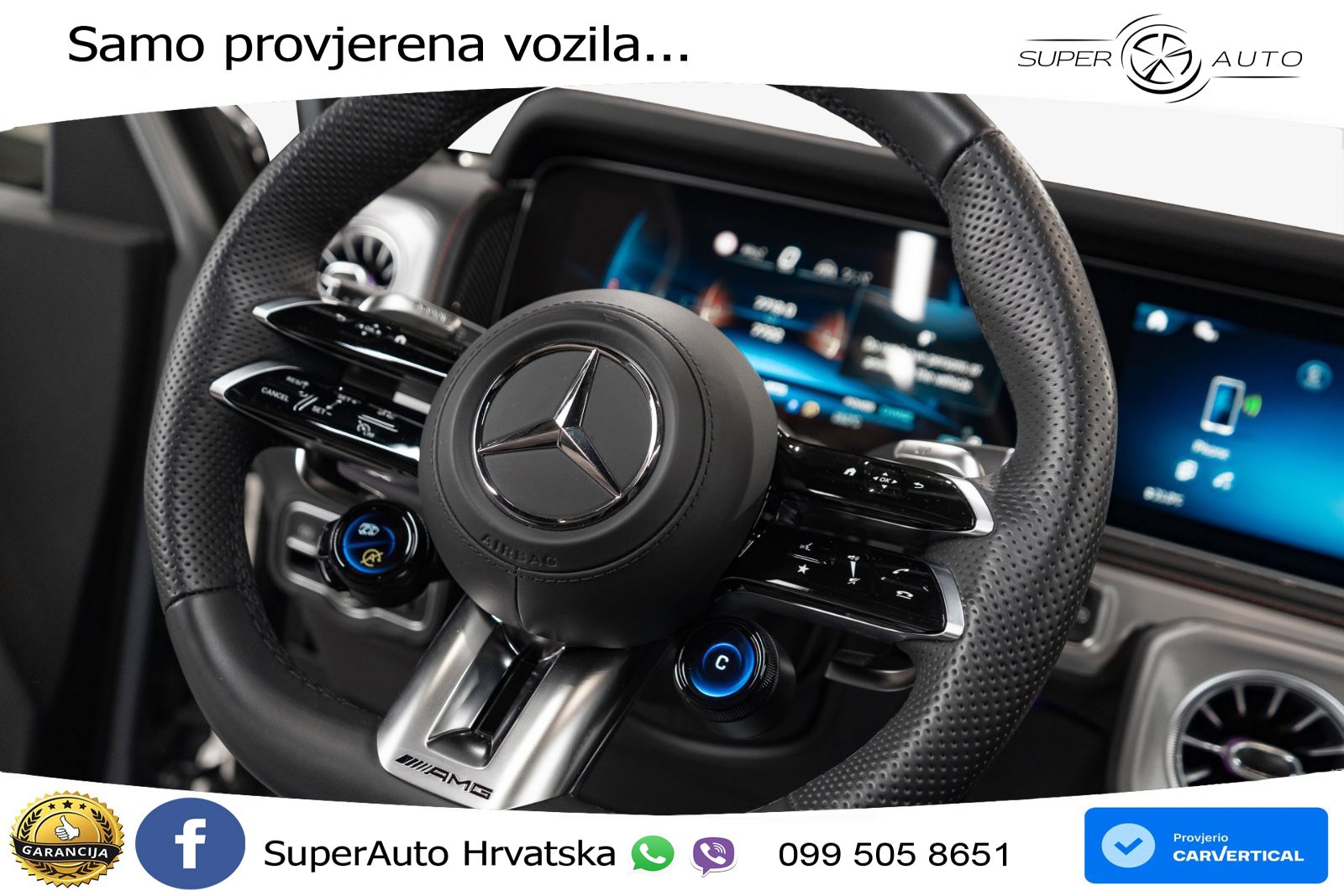 Mercedes AMG G 63 Long V8 (585 KS) 4MATIC 9G-TRONIC AMG SPEEDSHIFT TCT Manufaktur LED+GR SJED+ACC