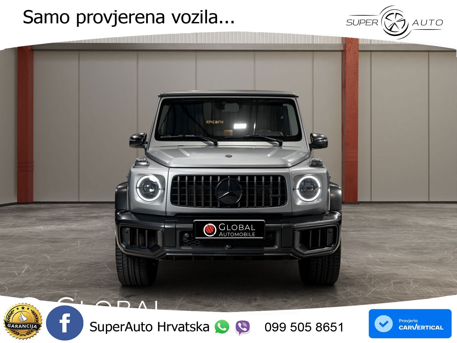Mercedes AMG G 63 Long V8 (585 KS) 4MATIC 9G-TRONIC AMG SPEEDSHIFT TCT Manufaktur LED+GR SJED+ACC