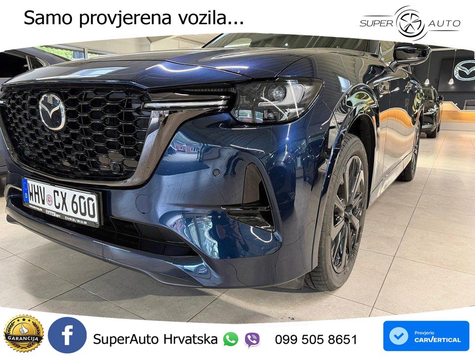 Mazda CX-60 2.5 e-Skyactiv (328 KS) AWD Automatic MATRIX+GR SJED+KAM