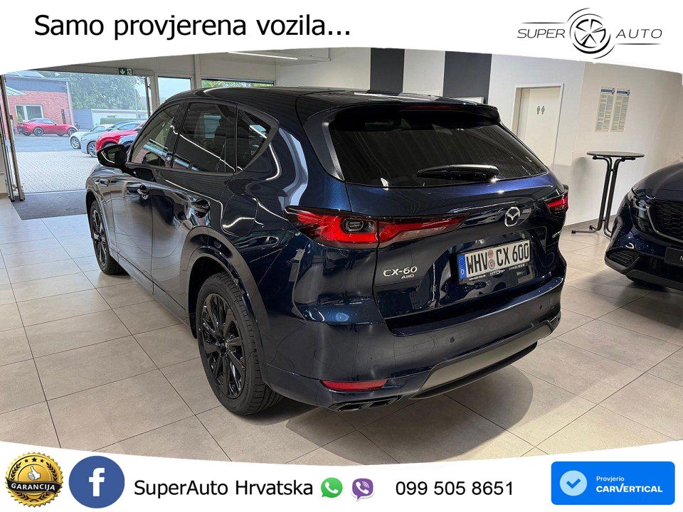 Mazda CX-60 2.5 e-Skyactiv (328 KS) AWD Automatic MATRIX+GR SJED+KAM