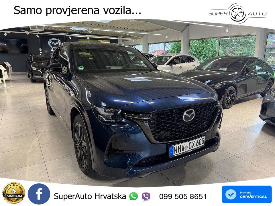 Mazda CX-60 2.5 e-Skyactiv (328 KS) AWD Automatic MATRIX+GR SJED+KAM