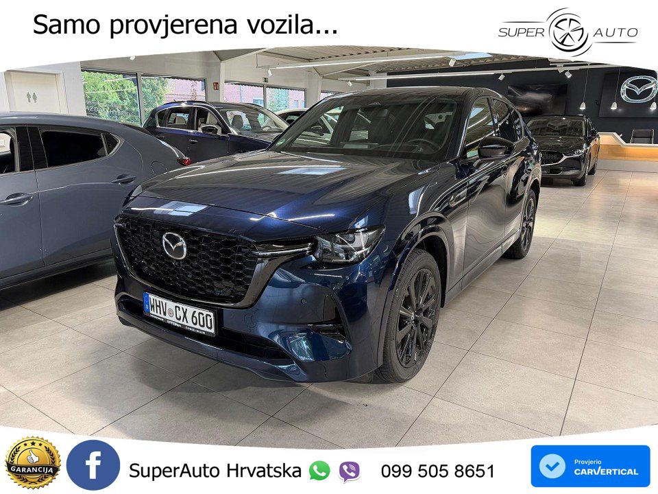Mazda CX-60 2.5 e-Skyactiv (328 KS) AWD Automatic MATRIX+GR SJED+KAM