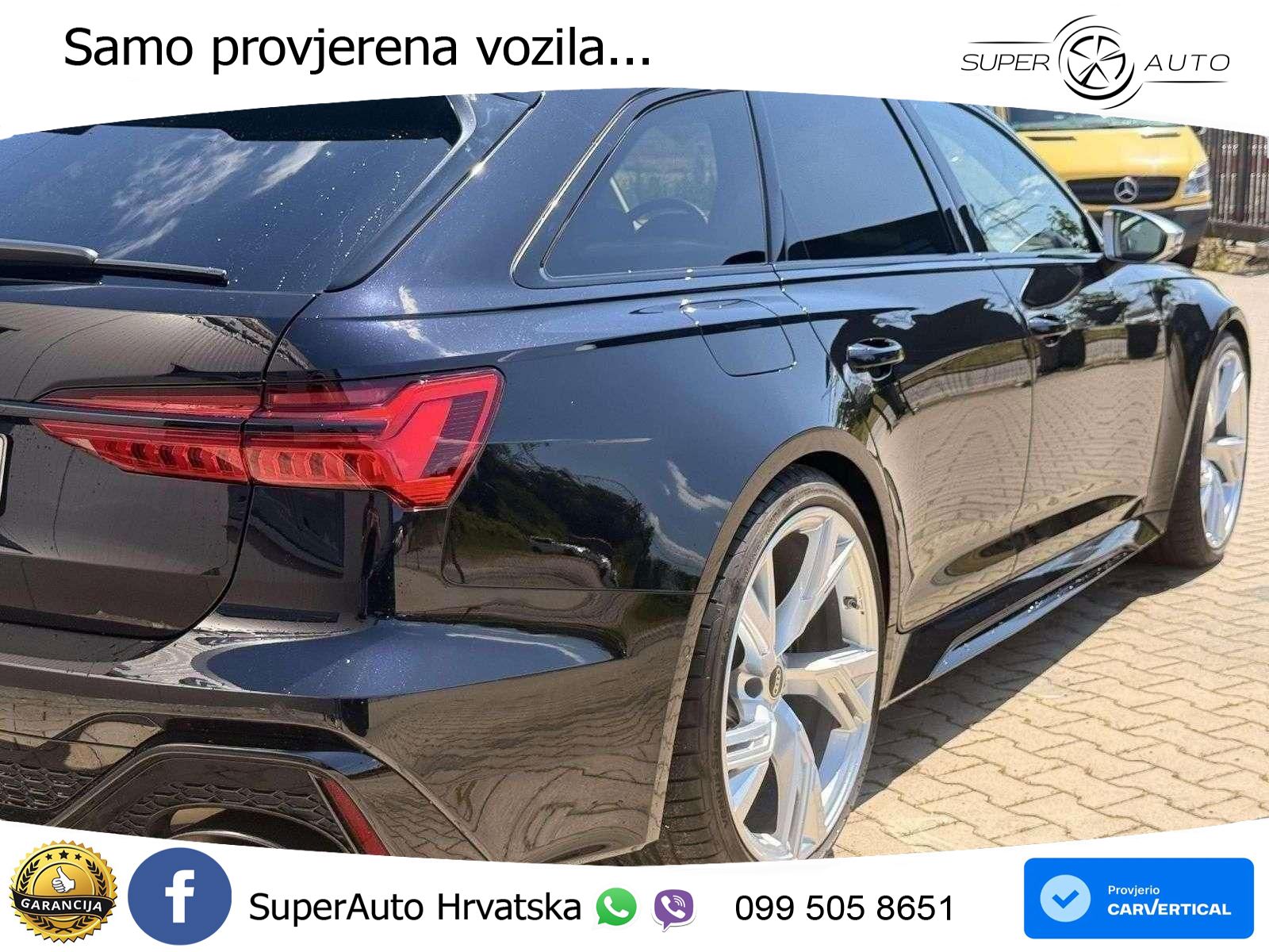 Audi RS6 Avant 4.0 TFSI V8 (600 KS) quattro Tiptronic ACC+HEAD+GR SJED+360+PANO