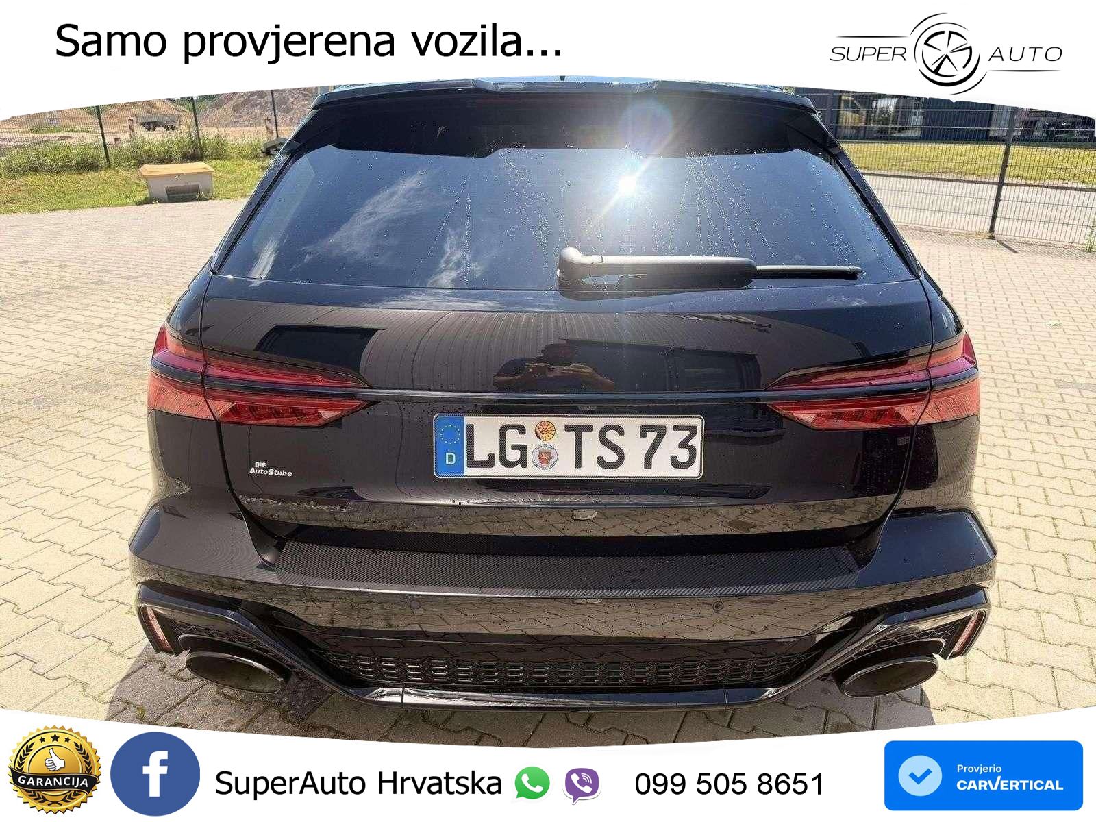 Audi RS6 Avant 4.0 TFSI V8 (600 KS) quattro Tiptronic ACC+HEAD+GR SJED+360+PANO