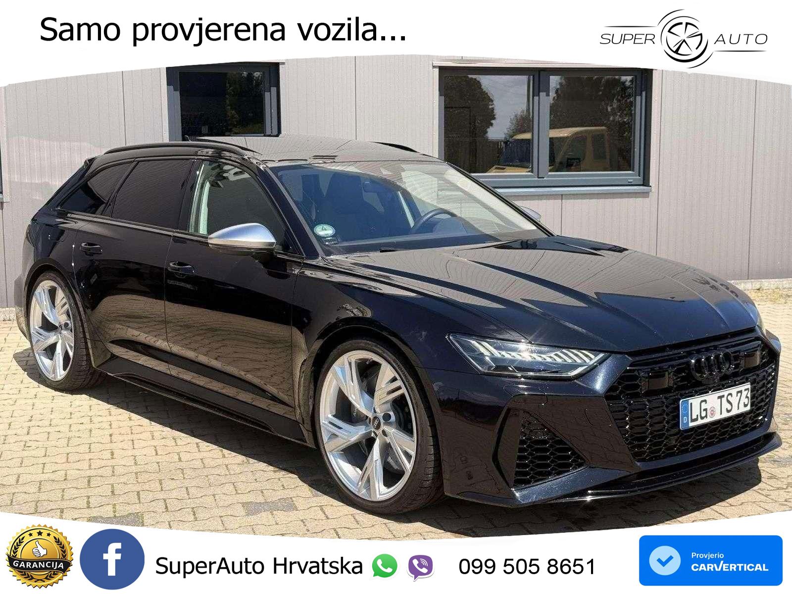 Audi RS6 Avant 4.0 TFSI V8 (600 KS) quattro Tiptronic ACC+HEAD+GR SJED+360+PANO