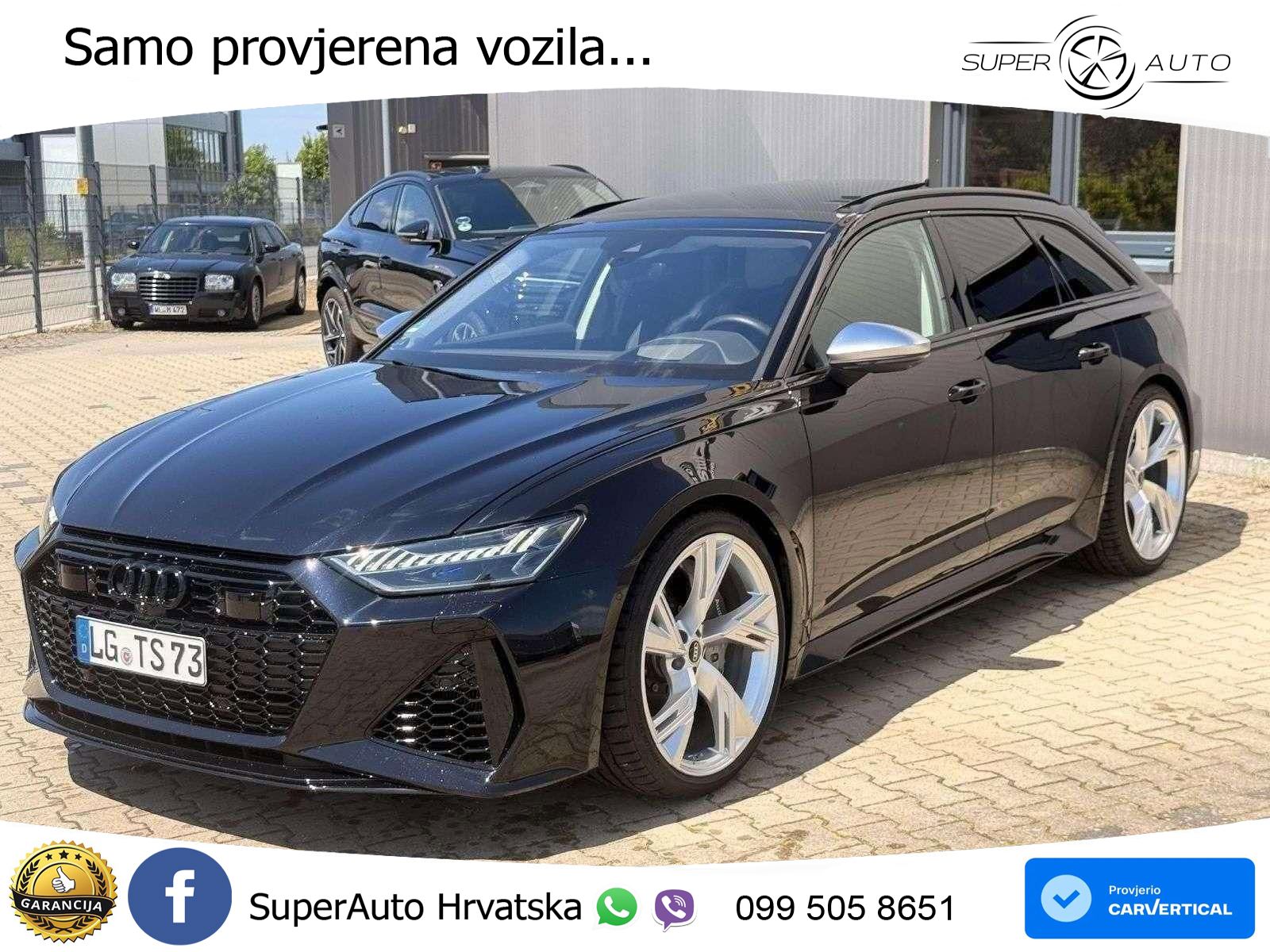 Audi RS6 Avant 4.0 TFSI V8 (600 KS) quattro Tiptronic ACC+HEAD+GR SJED+360+PANO