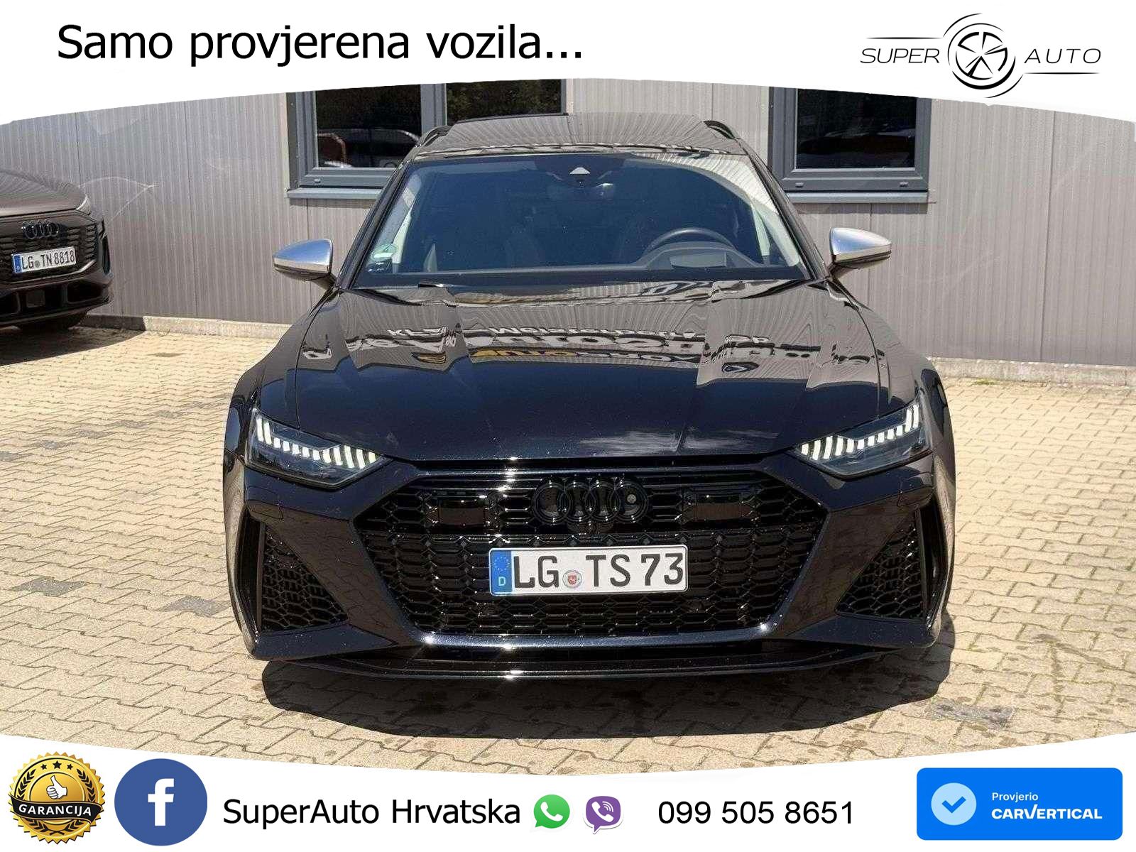 Audi RS6 Avant 4.0 TFSI V8 (600 KS) quattro Tiptronic ACC+HEAD+GR SJED+360+PANO
