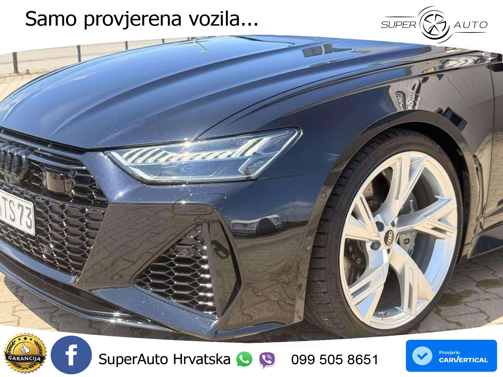 Audi RS6 Avant 4.0 TFSI V8 (600 KS) quattro Tiptronic ACC+HEAD+GR SJED+360+PANO
