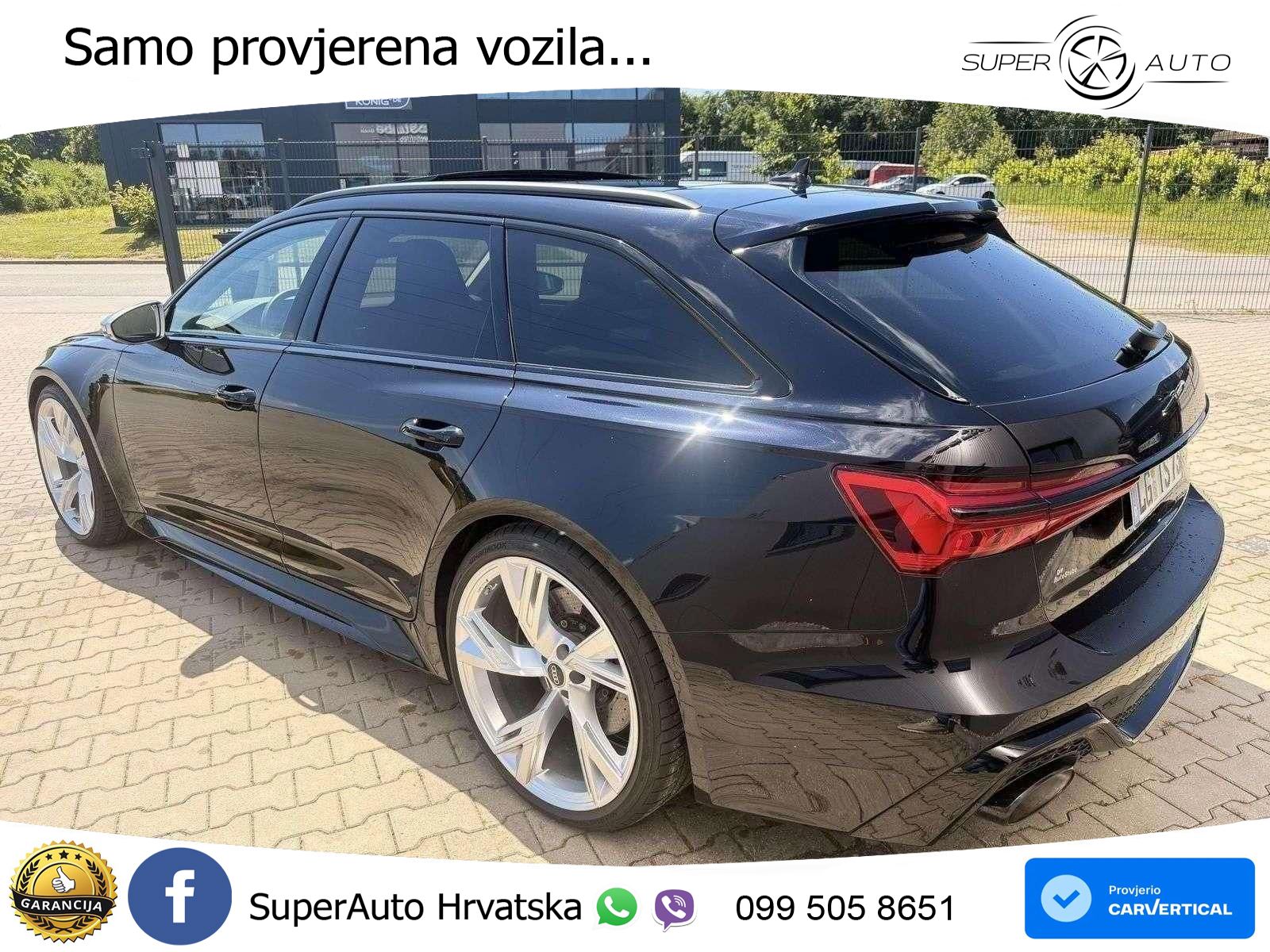 Audi RS6 Avant 4.0 TFSI V8 (600 KS) quattro Tiptronic ACC+HEAD+GR SJED+360+PANO