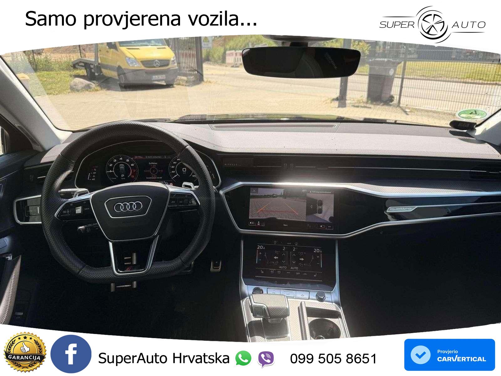 Audi RS6 Avant 4.0 TFSI V8 (600 KS) quattro Tiptronic ACC+HEAD+GR SJED+360+PANO