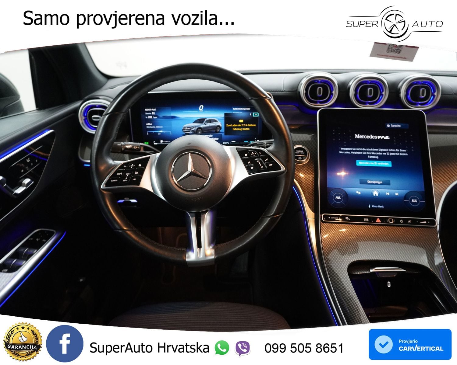 Mercedes GLC 220d 4M 2X Avantg NAVI+VIRTU+KAM+MEMO+GR.SJEDALA
