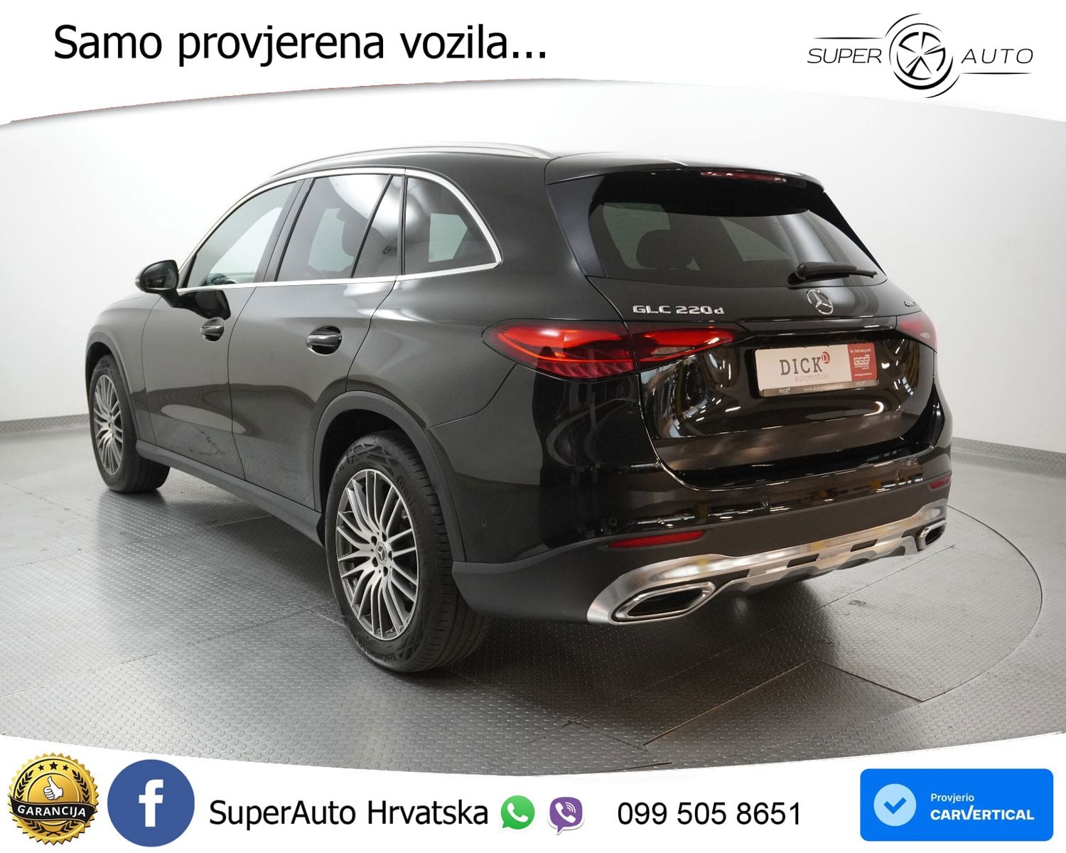 Mercedes GLC 220d 4M 2X Avantg NAVI+VIRTU+KAM+MEMO+GR.SJEDALA