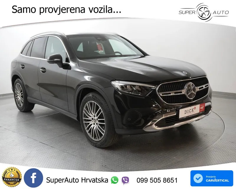Mercedes GLC 220d 4M 2X Avantg NAVI+VIRTU+KAM+MEMO+GR.SJEDALA
