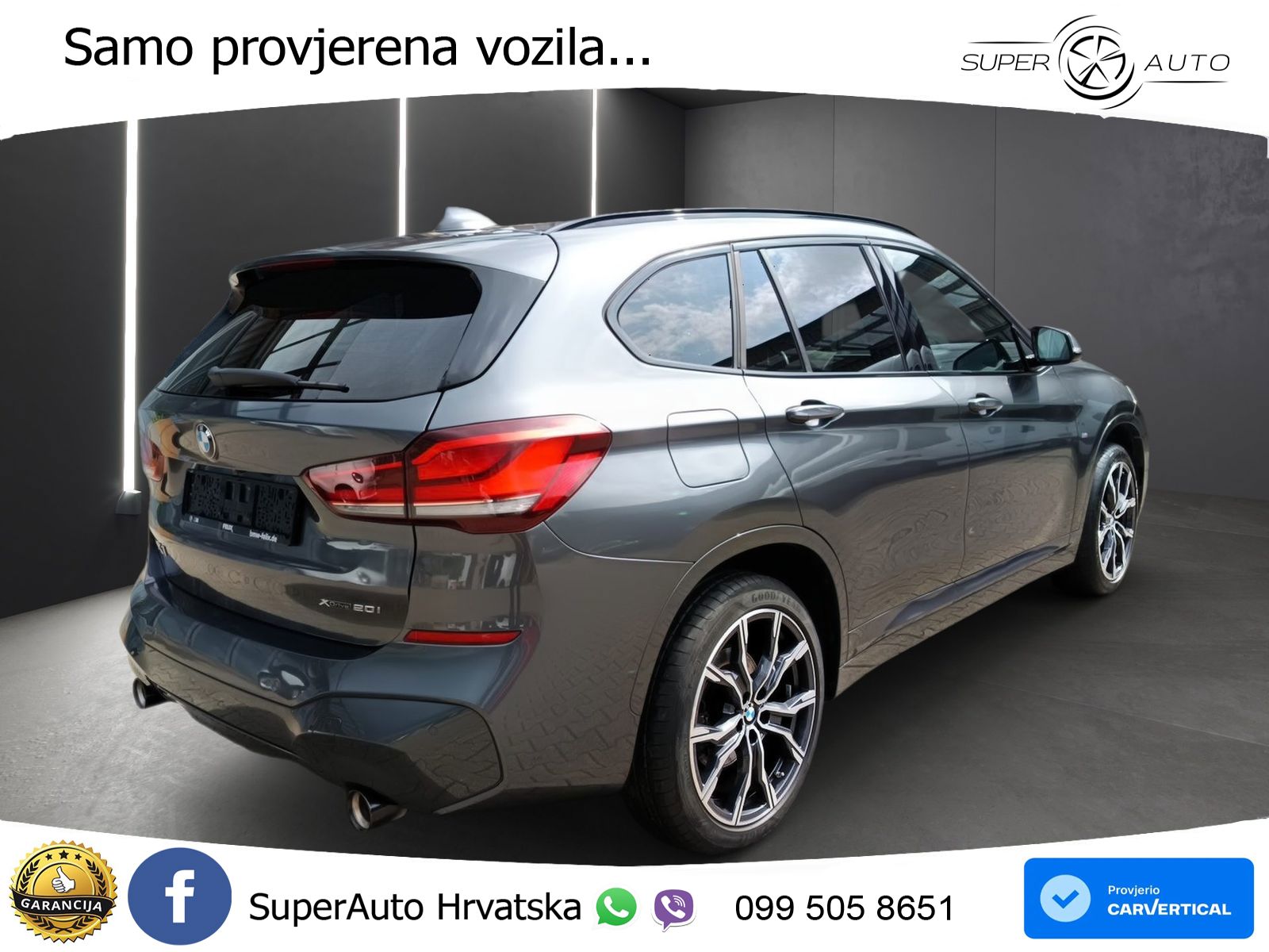 BMW X1 20i (192 KS) xDrive Steptronic M Sport LED+GR SJED+ACC