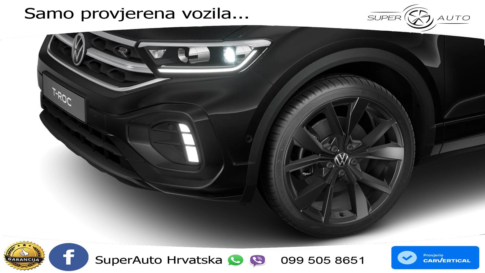 Volkswagen T-Roc 1.5 TSI (150 KS) DSG LED+GR SJED+ACC