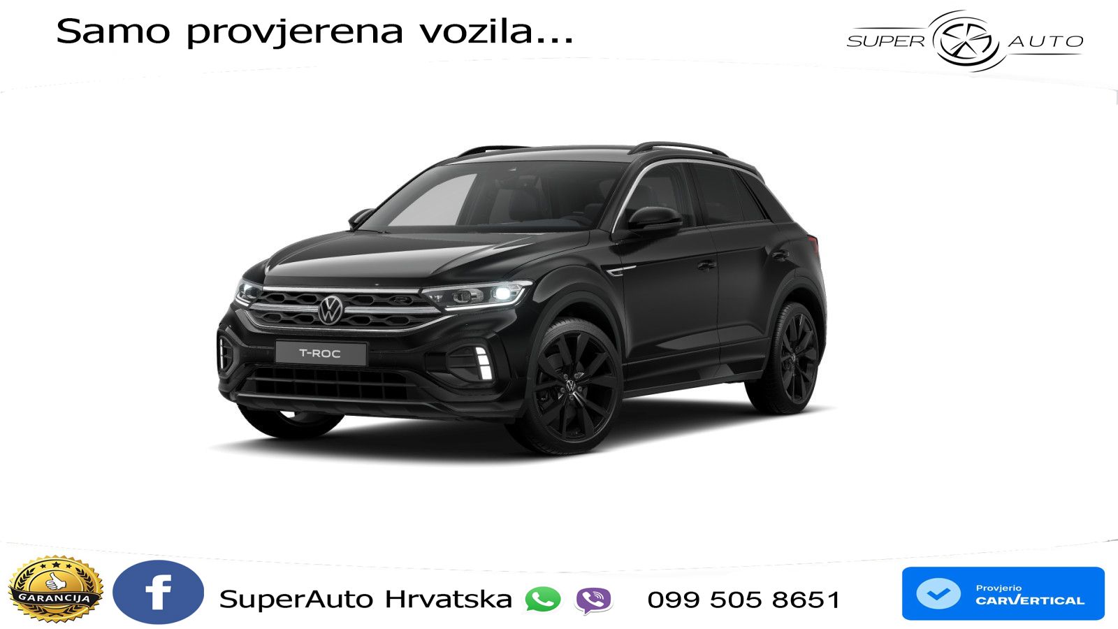 Volkswagen T-Roc 1.5 TSI (150 KS) DSG LED+GR SJED+ACC