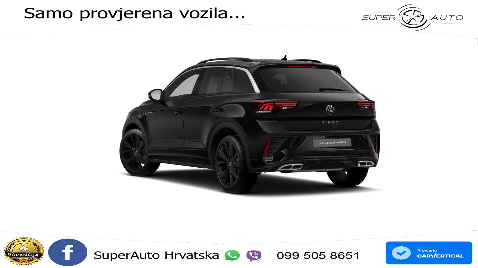 Volkswagen T-Roc 1.5 TSI (150 KS) DSG LED+GR SJED+ACC