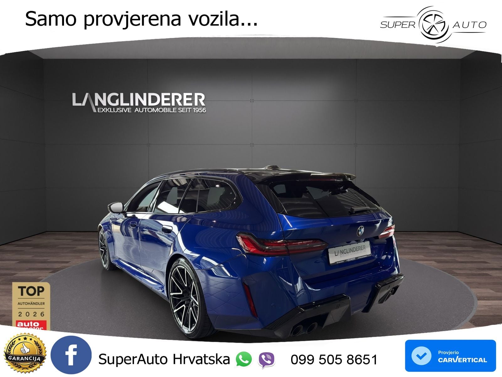 BMW M5 Touring 4.4 V8 (727 KS) xDrive Steptronic LED+GR SJED+ACC