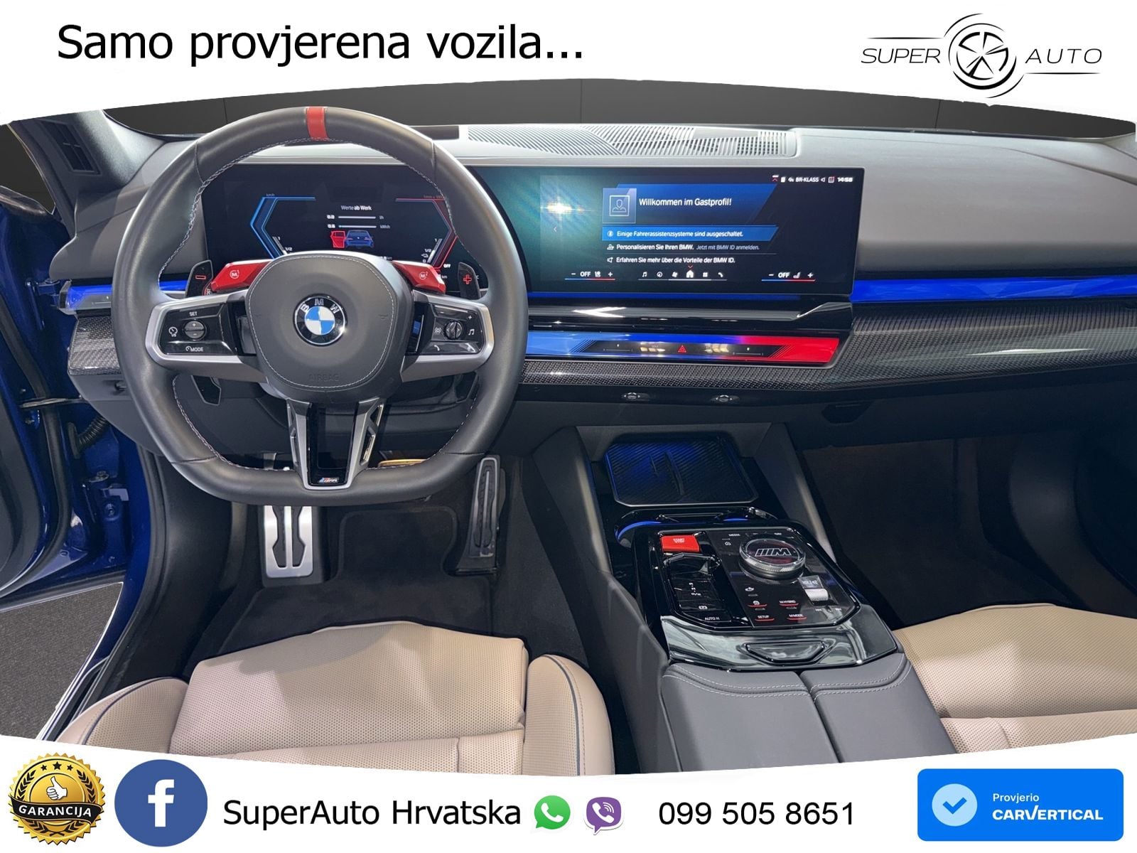 BMW M5 Touring 4.4 V8 (727 KS) xDrive Steptronic LED+GR SJED+ACC